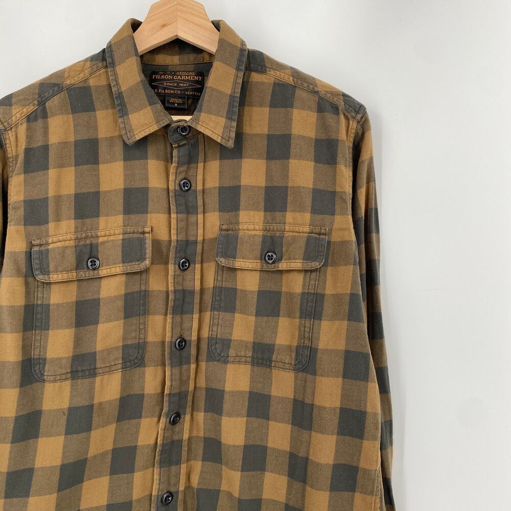 Filson plaid button down flannel